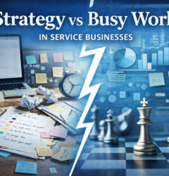strategy vs busy work