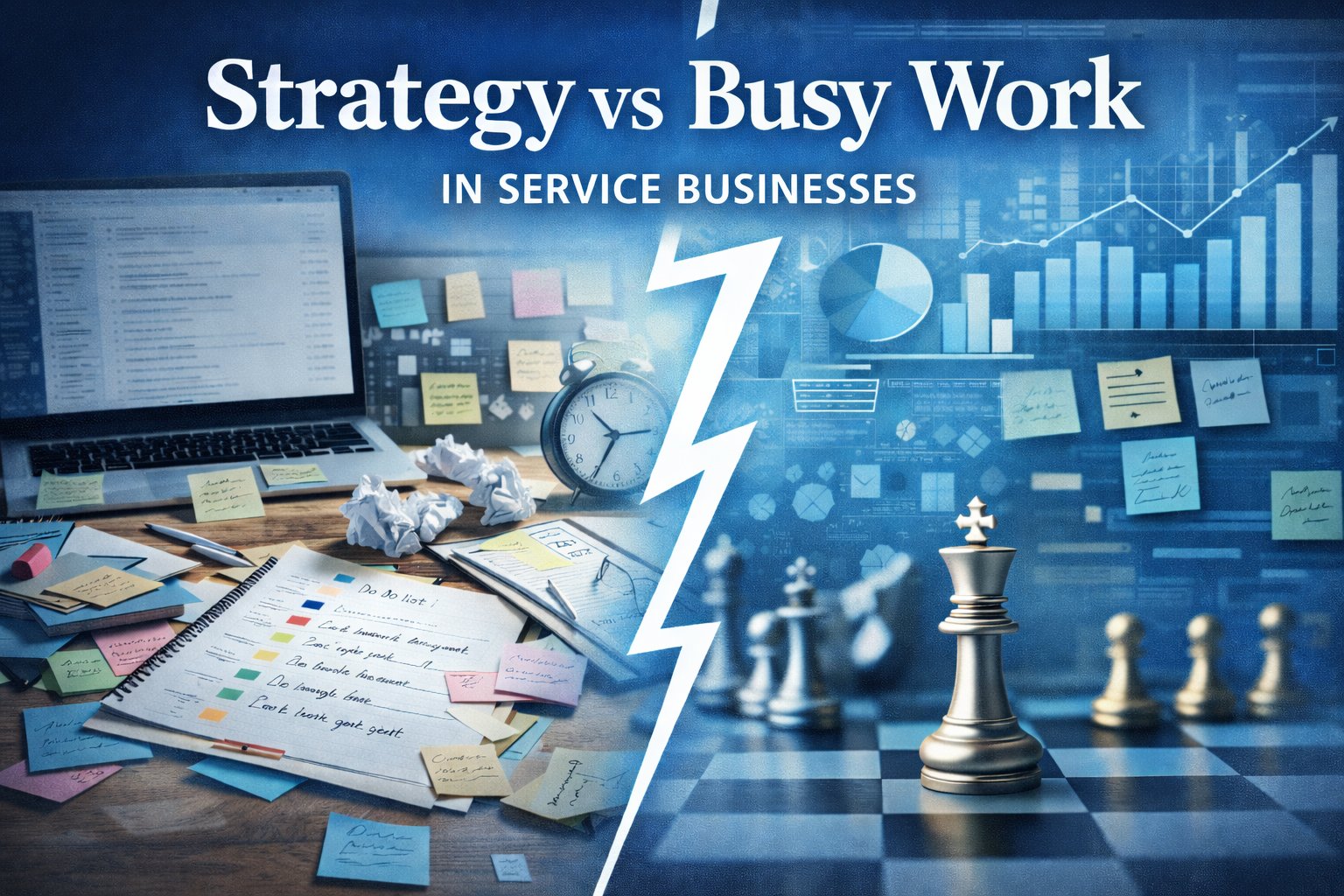 strategy vs busy work